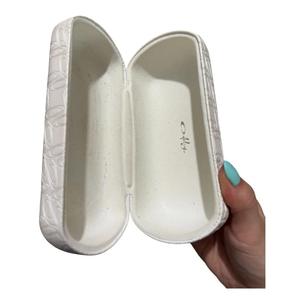 Set of (2) Oakley Black/White Sunglass Cases ONLY